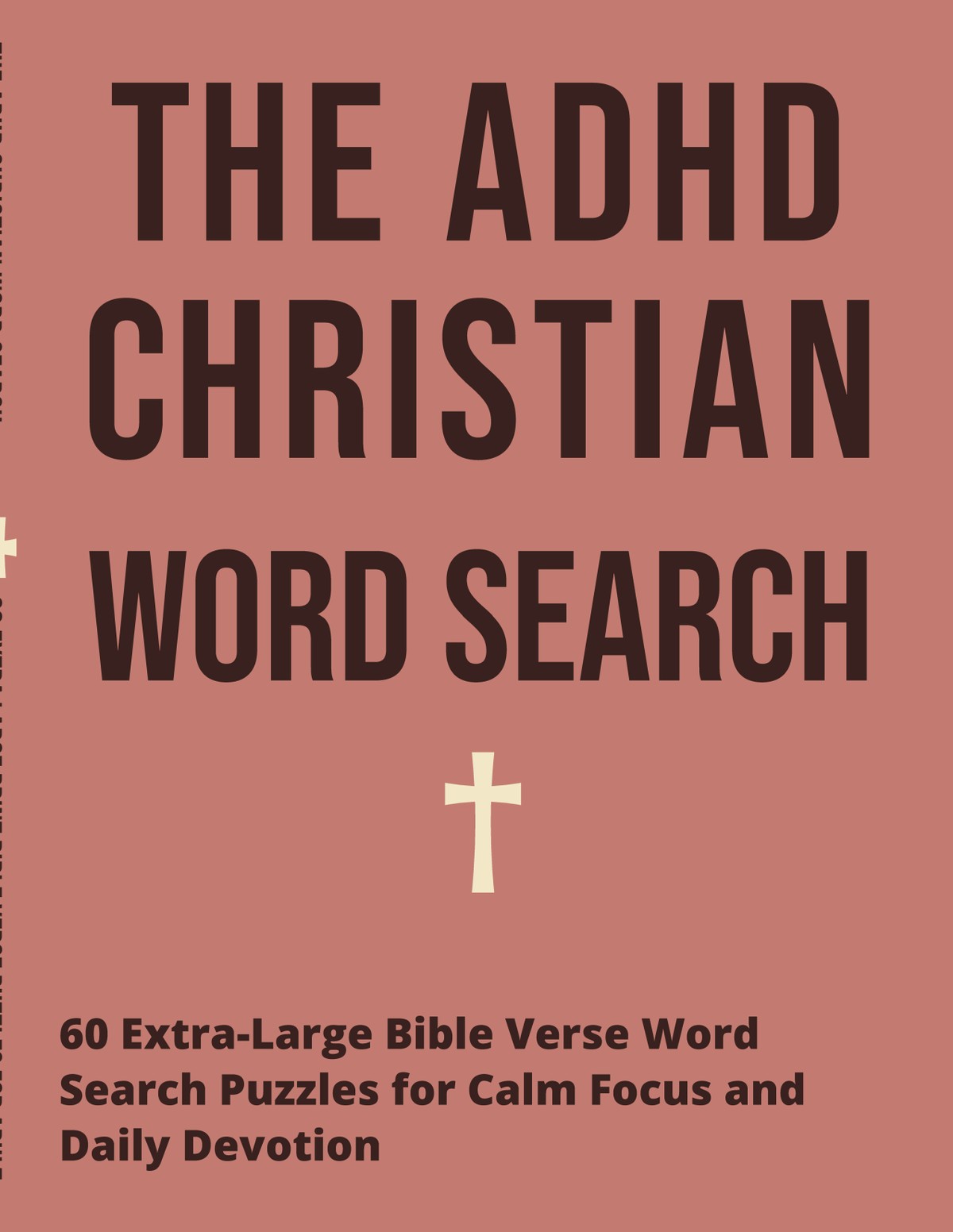 The ADHD Christian Word Search book cover