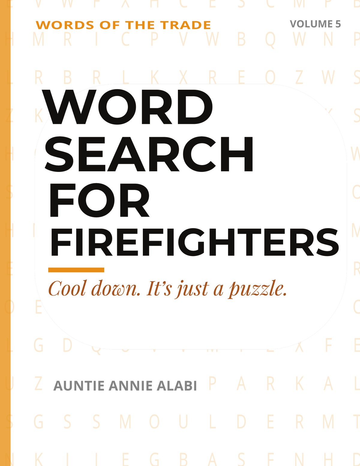Word Search for Firefighters book cover