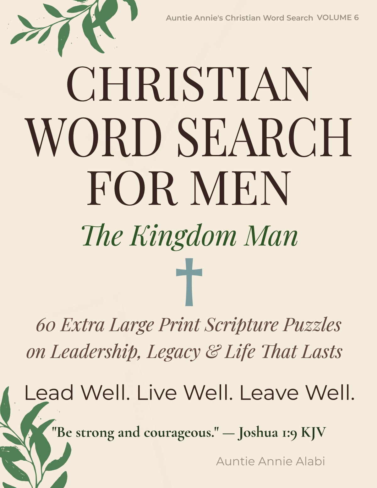 Christian Word Search for Men The Kingdom Man book cover
