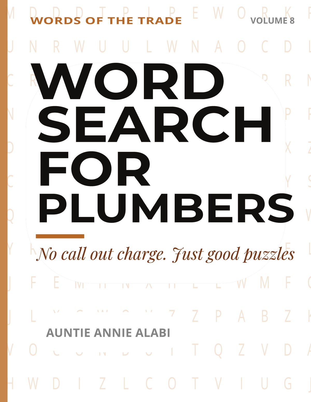 Word Search for Plumbers book cover