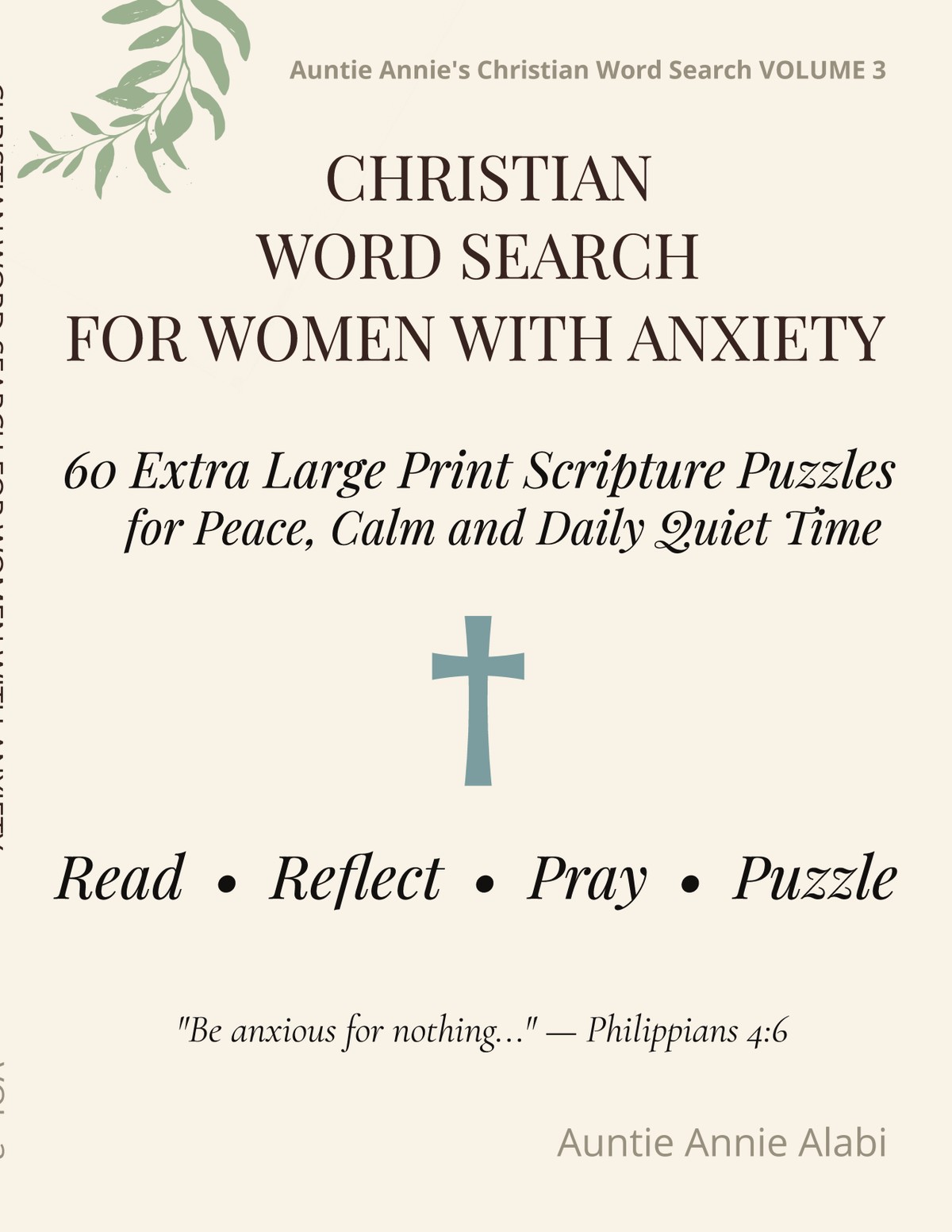 Christian Word Search for Women with Anxiety